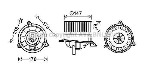 Ventilator habitaclu