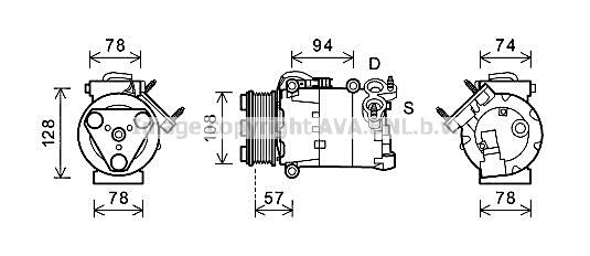 Compresor aer conditionat