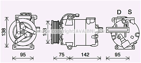 Compresor aer conditionat