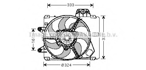 Ventilator radiator