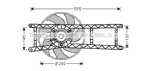 Ventilator radiator