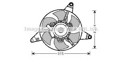 Ventilator radiator