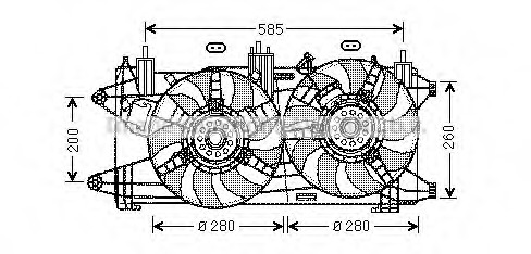 Ventilator radiator