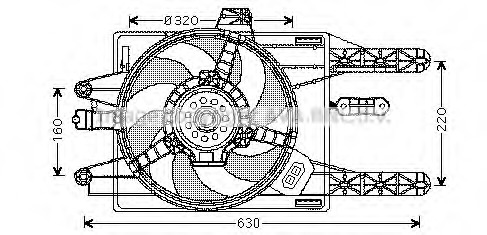 Ventilator radiator