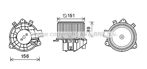 Ventilator habitaclu