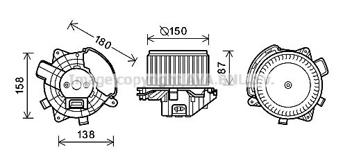 Ventilator habitaclu