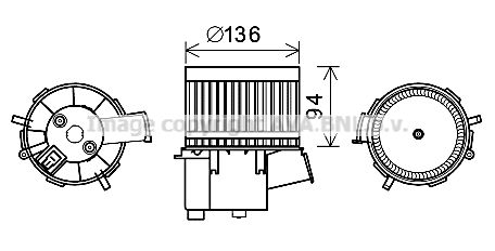 Ventilator habitaclu