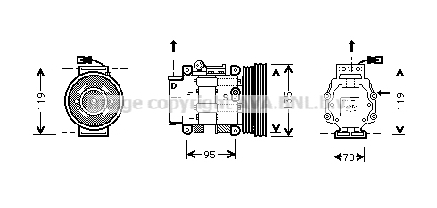 Compresor aer conditionat