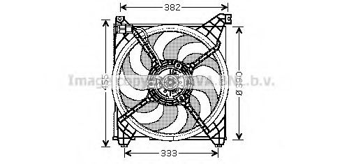 Ventilator radiator