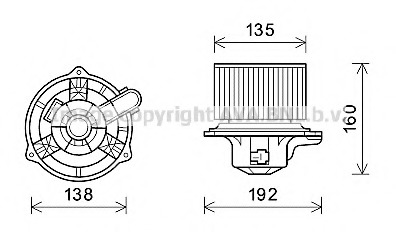 Ventilator habitaclu