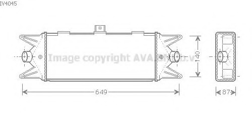 Intercooler compresor