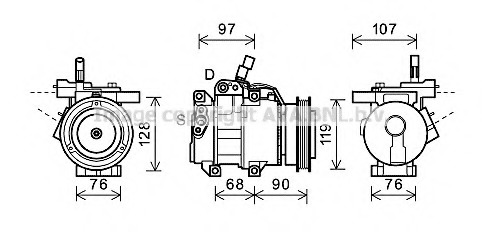 Compresor aer conditionat