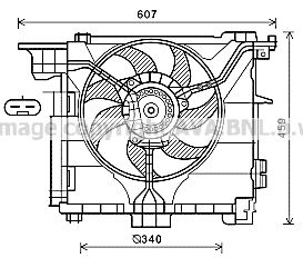 Ventilator radiator