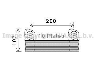 Radiator ulei