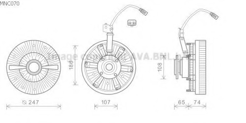 Ventilator radiator