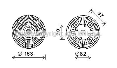 Ventilator radiator