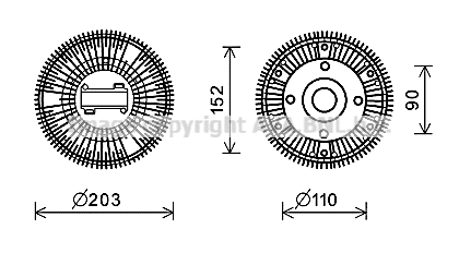 Ventilator radiator