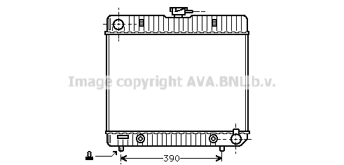 Radiator racire motor