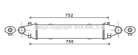 Intercooler compresor