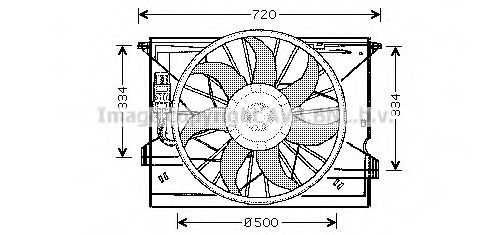 Ventilator radiator