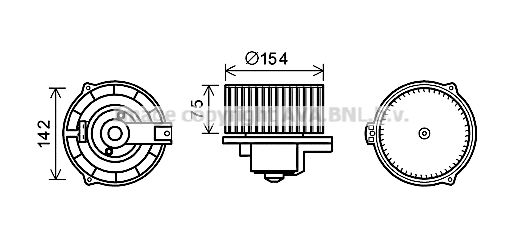 Ventilator habitaclu