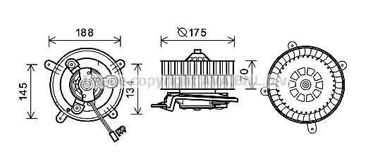 Ventilator habitaclu