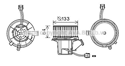 Ventilator habitaclu