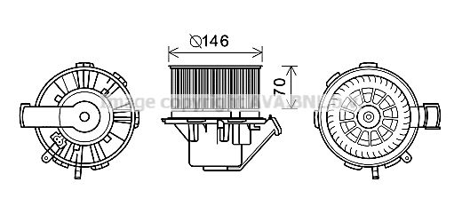 Ventilator habitaclu