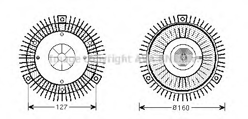 Ventilator radiator