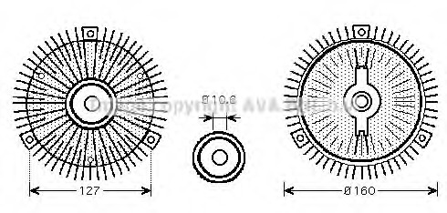 Ventilator radiator