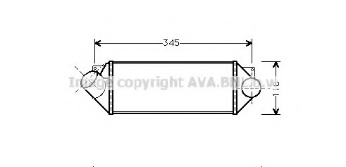 Intercooler compresor