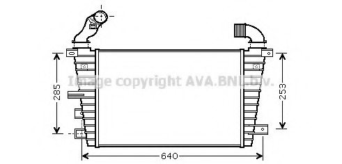 Intercooler compresor