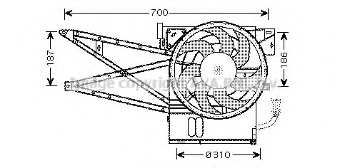 Ventilator radiator