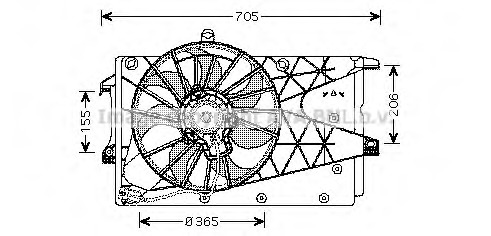 Ventilator radiator