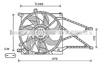 Ventilator radiator