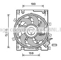 Ventilator radiator