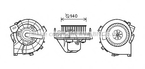 Ventilator habitaclu