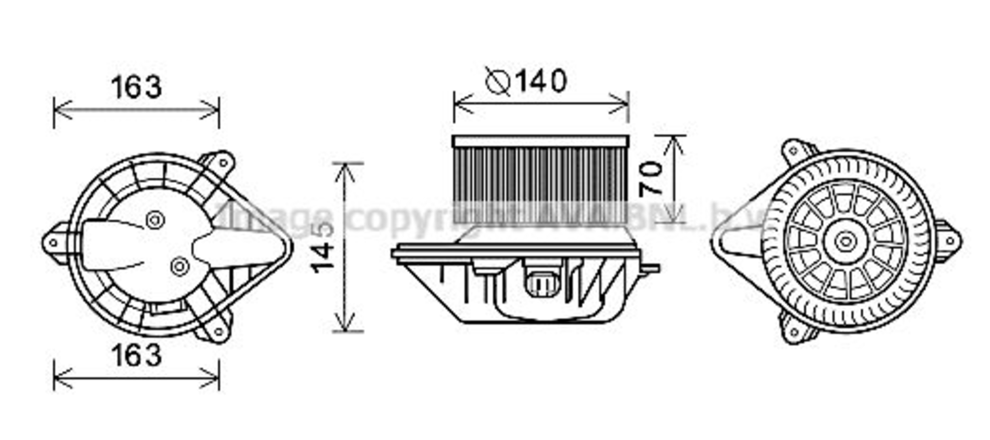 Ventilator habitaclu