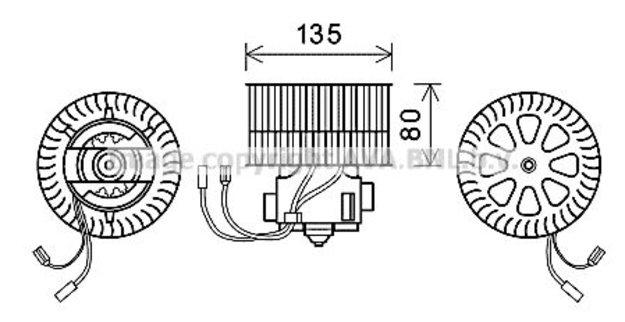 Ventilator habitaclu