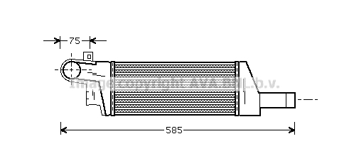 Intercooler compresor