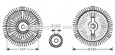 Ventilator radiator