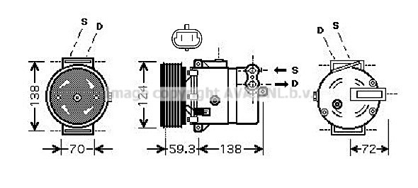 Compresor aer conditionat