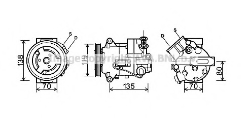 Compresor aer conditionat