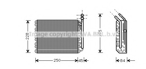 Evaporator aer conditionat