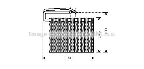 Evaporator aer conditionat