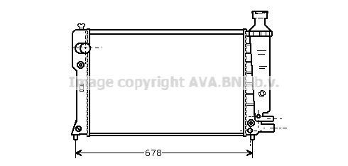 Radiator racire motor