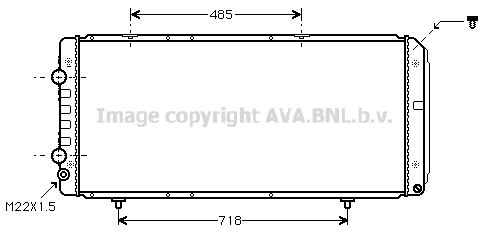 Radiator racire motor