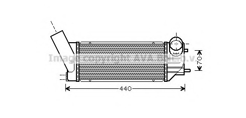 Intercooler compresor