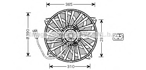 Ventilator radiator