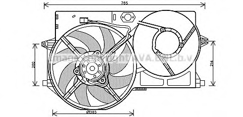 Ventilator radiator